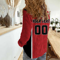 Panteras Guatemala Rugby Custom Women Casual Shirt Siempre Fuertes Siempre Panteras - Wonder Print Shop