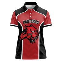 Panteras Guatemala Rugby Custom Women Polo Shirt Siempre Fuertes Siempre Panteras - Wonder Print Shop