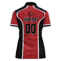 Panteras Guatemala Rugby Custom Women Polo Shirt Siempre Fuertes Siempre Panteras - Wonder Print Shop