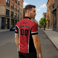 Panteras Guatemala Rugby Custom Zipper Polo Shirt Siempre Fuertes Siempre Panteras - Wonder Print Shop