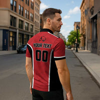 Panteras Guatemala Rugby Custom Zipper Polo Shirt Siempre Fuertes Siempre Panteras - Wonder Print Shop