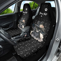 Single Day Car Seat Cover I Am Not Single I Have A Cat - Wonder Print Shop