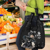 Single Day Grocery Bag I Am Not Single I Have A Cat