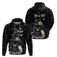Single Day Hoodie I Am Not Single I Have A Cat - Wonder Print Shop
