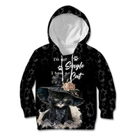 Single Day Kid Hoodie I Am Not Single I Have A Cat - Wonder Print Shop