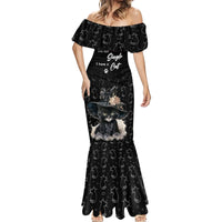 Single Day Mermaid Dress I Am Not Single I Have A Cat - Wonder Print Shop