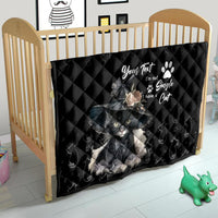 Single Day Quilt I Am Not Single I Have A Cat - Wonder Print Shop