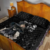 Single Day Quilt Bed Set I Am Not Single I Have A Cat - Wonder Print Shop