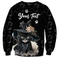 Single Day Sweatshirt I Am Not Single I Have A Cat - Wonder Print Shop