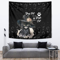 Single Day Tapestry I Am Not Single I Have A Cat - Wonder Print Shop