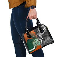 new-zealand-and-ireland-rugby-shoulder-handbag-silver-fern-with-shamrock-2023-world-cup