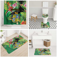 Dominica Bathroom Set Nature Island of the Caribbean - Wonder Print Shop