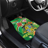 Personalized Dominica Car Mats Nature Island of the Caribbean - Wonder Print Shop