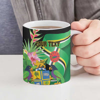 Personalized Dominica Ceramic Mug Nature Island of the Caribbean - Wonder Print Shop