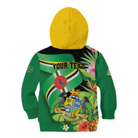 Personalized Dominica Kid Hoodie Nature Island of the Caribbean - Wonder Print Shop