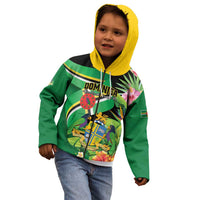 Personalized Dominica Kid Hoodie Nature Island of the Caribbean - Wonder Print Shop