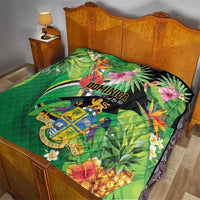 Dominica Quilt Nature Island of the Caribbean - Wonder Print Shop
