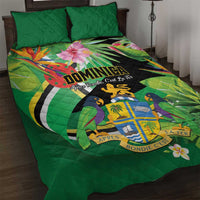 Dominica Quilt Bed Set Nature Island of the Caribbean - Wonder Print Shop