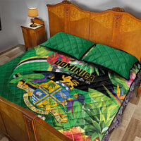 Dominica Quilt Bed Set Nature Island of the Caribbean - Wonder Print Shop
