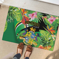 Dominica Rubber Doormat Nature Island of the Caribbean - Wonder Print Shop