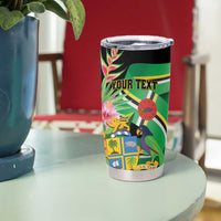 Personalized Dominica Tumbler Cup Nature Island of the Caribbean - Wonder Print Shop