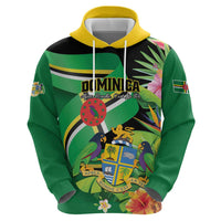 Personalized Dominica Zip Hoodie Nature Island of the Caribbean - Wonder Print Shop