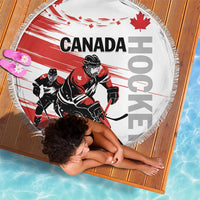 Canada Hockey Beach Blanket Canada Owns Hockey - Wonder Print Shop