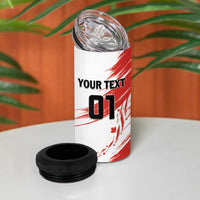 Custom Canada Hockey 4 in 1 Can Cooler Tumbler Canada Owns Hockey - Wonder Print Shop