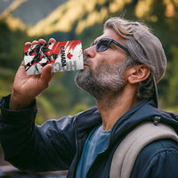 Custom Canada Hockey 4 in 1 Can Cooler Tumbler Canada Owns Hockey - Wonder Print Shop