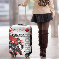 Canada Hockey Luggage Cover Canada Owns Hockey - Wonder Print Shop