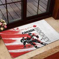 Canada Hockey Rubber Doormat Canada Owns Hockey - Wonder Print Shop