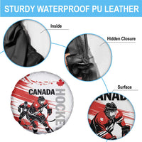 Canada Hockey Spare Tire Cover Canada Owns Hockey - Wonder Print Shop