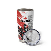 Custom Canada Hockey Tumbler Cup Canada Owns Hockey - Wonder Print Shop