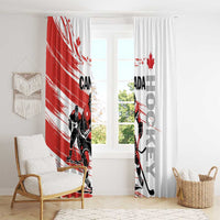 Canada Hockey Window Curtain Canada Owns Hockey - Wonder Print Shop