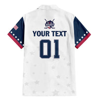 Custom USA Hockey Family Matching Mermaid Dress and Hawaiian Shirt Team USA Champions - Wonder Print Shop