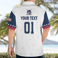 Custom USA Hockey Hawaiian Shirt Team USA Champions - Wonder Print Shop