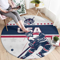 USA Hockey Round Carpet Team USA Champions