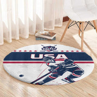 USA Hockey Round Carpet Team USA Champions