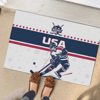 USA Hockey Rubber Doormat Team USA Champions - Wonder Print Shop