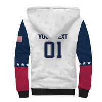 Custom USA Hockey Sherpa Hoodie Team USA Champions - Wonder Print Shop