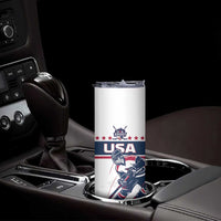 Custom USA Hockey Skinny Tumbler Team USA Champions - Wonder Print Shop