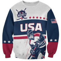 Custom USA Hockey Sweatshirt Team USA Champions - Wonder Print Shop