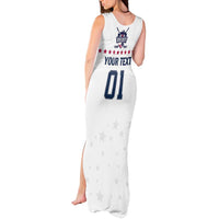 Custom USA Hockey Tank Maxi Dress Team USA Champions - Wonder Print Shop