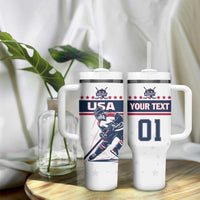 Custom USA Hockey Tumbler With Handle Team USA Champions - Wonder Print Shop