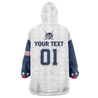 Custom USA Hockey Wearable Blanket Hoodie Team USA Champions - Wonder Print Shop