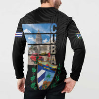 Cuba El Capitolio Button Sweatshirt Where My Story Begin - Wonder Print Shop