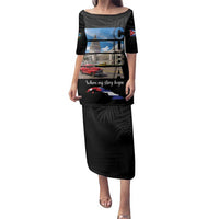 Cuba El Capitolio Family Matching Puletasi and Hawaiian Shirt Where My Story Begin - Wonder Print Shop