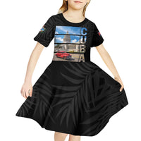 Cuba El Capitolio Kid Short Sleeve Dress Where My Story Begin - Wonder Print Shop