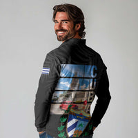 Cuba El Capitolio Long Sleeve Polo Shirt Where My Story Begin - Wonder Print Shop