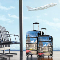 Cuba El Capitolio Luggage Cover Where My Story Begin - Wonder Print Shop
